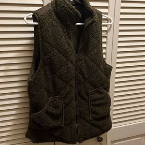 Olive Green Staccato Vest Excellent Condition